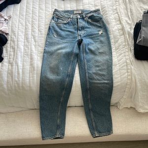 Free People Straight Denim